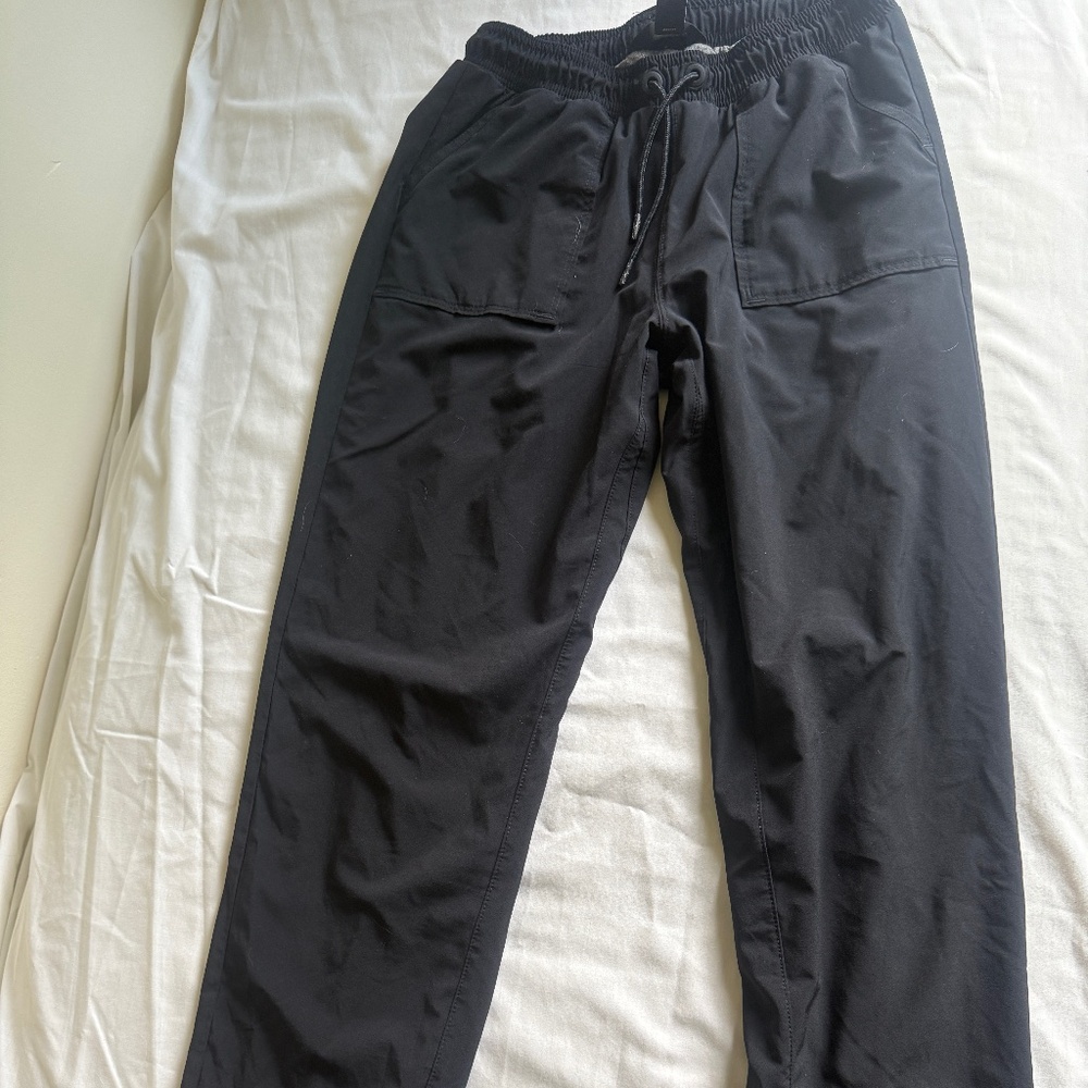 Athleta Girl black joggers size 12